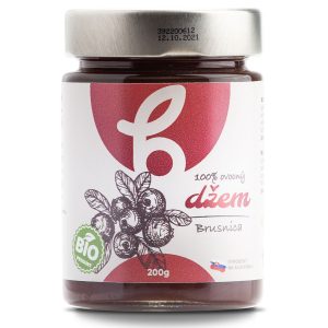100 % ovocný bio džem z brusnice